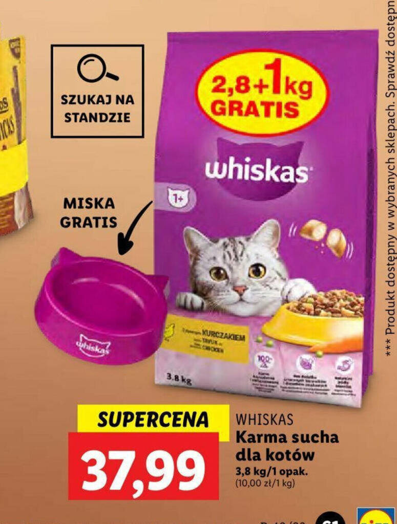 Lidl whiskas outlet cat food