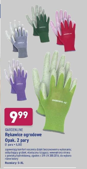 ALDI Rękawice ogrodowe oferta