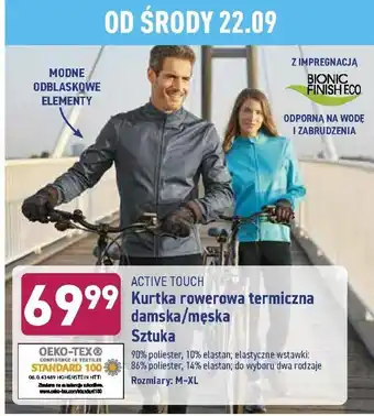 ALDI Kurtka rowerowa termiczna damska/męska oferta