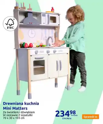 Action Drewniana kuchnia Mini Matters oferta