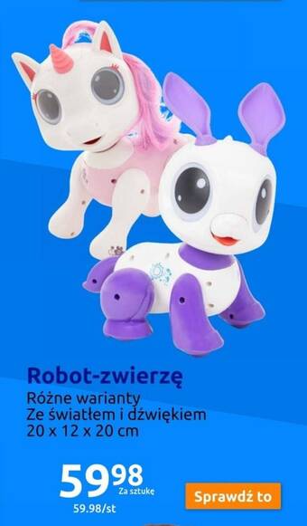 Action Robot-zwierzę oferta