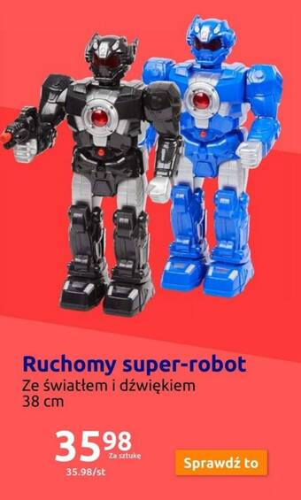 Action Ruchomy super-robot oferta