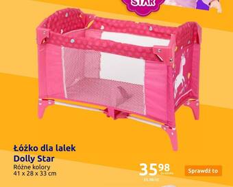 Action Łóżko dla lalek Dolly Star oferta