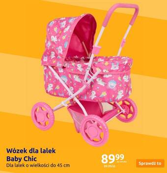 Action Wózek dla lalek Baby Chic oferta