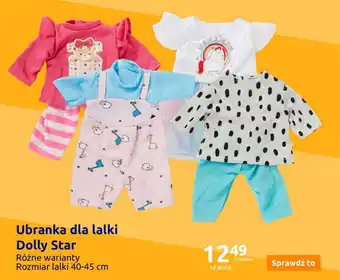 Action Ubranka dla lalki Dolly Star oferta