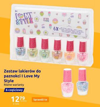 Action Zestaw lakierów do paznokci I Love My Style oferta