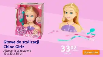 Action Głowa do stylizacji Chloe Girlz oferta