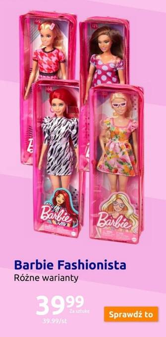 Action Barbie Fashionista oferta