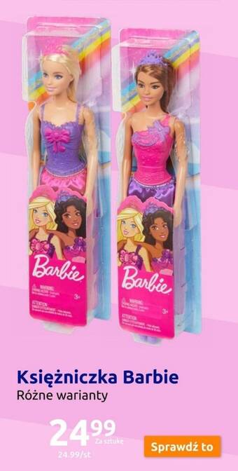 Action Księżniczka Barbie oferta