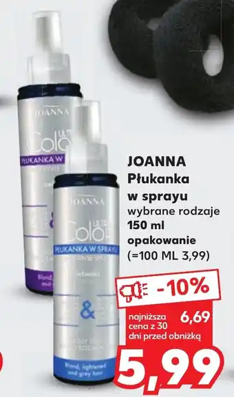 Kaufland JOANNA Płukanka w sprayu oferta