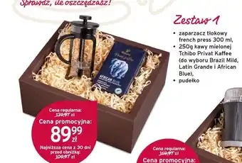 Zestaw prezentowy tchibo
