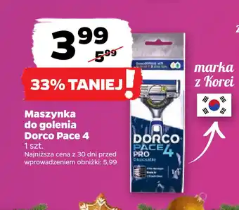 Netto Maszynka do golenia dorco pace 4 oferta