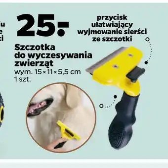 Netto Szczotka do wyczesywania zwierząt oferta