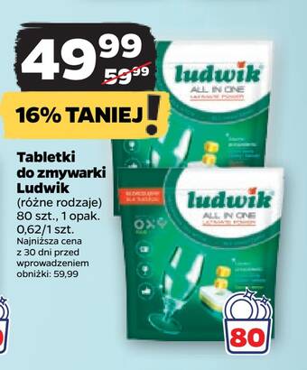 Netto Tabletki do zmywarki ludwik oferta