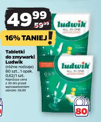 Netto Tabletki do zmywarki ludwik oferta