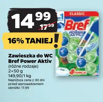 Zawieszka do wc bref power aktiv