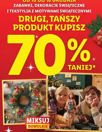 Lidl ZABAWKI, DEKORACJE ŚWIĄTECZNE I TEKSTYLIA Z MOTYWAMI ŚWIĄTECZNYMI oferta