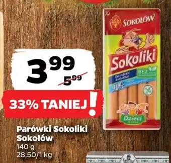 Netto Parówki Sokoliki Sokołów 140g oferta