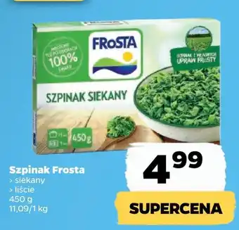 Netto Szpinak Frosta 450g oferta