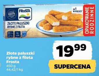 Netto Złote paluszki rybne z fileta Frosta 450 g oferta