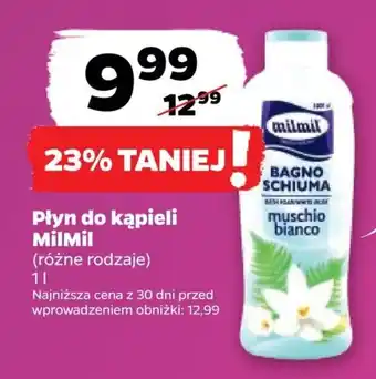 Netto Płyn do kąpieli milmil 1l oferta