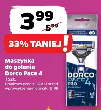 Netto Maszynka do golenia Dorco Pace 4 oferta