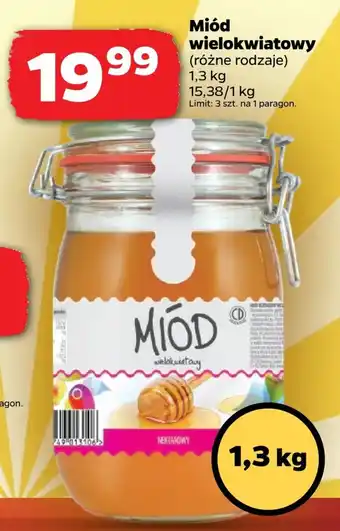 Netto Miód wielokwiatowy 1,3 kg oferta
