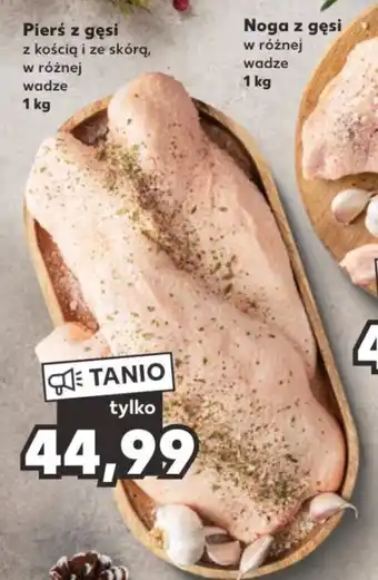 Kaufland Pierś z gęsi 1kg oferta