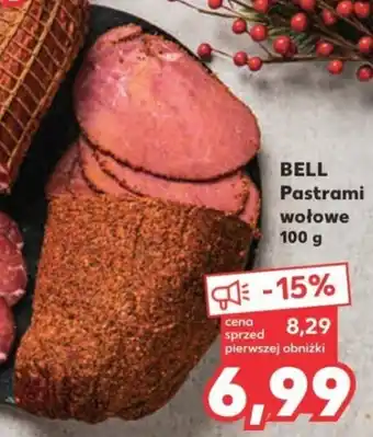 Kaufland BELL Pastrami wołowe 100 g oferta