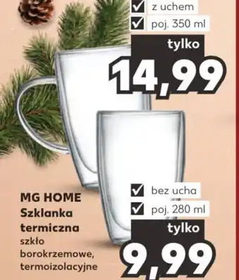 Kaufland MG HOME Szklanka termiczna oferta