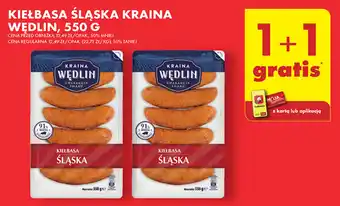 Biedronka KIEŁBASA ŚLĄSKA KRAINA WĘDLIN, 550 G oferta