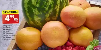 Biedronka Grapefruit różowy na wagę 1 kg oferta