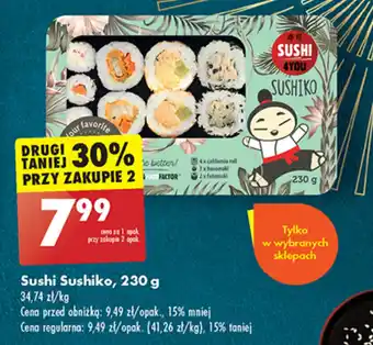 Biedronka Sushi Sushiko, 230 g oferta