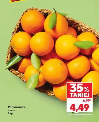 Kaufland Pomarańcze luzem 1 kg oferta
