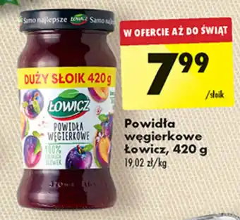 Biedronka Powidła węgierkowe Łowicz, 420 g oferta