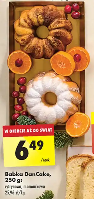 Biedronka Babka DanCake, 250 g oferta