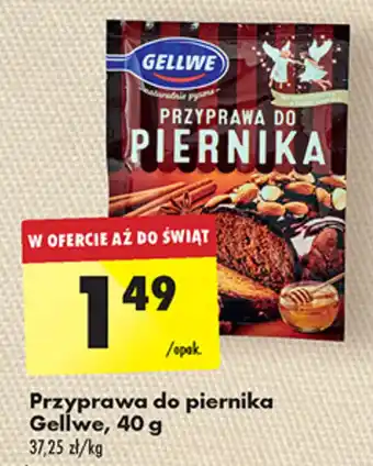 Biedronka Przyprawa do piernika Gellwe, 40 g oferta