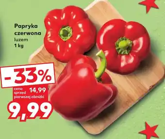 Kaufland Papryka czerwona luzem 1 kg oferta