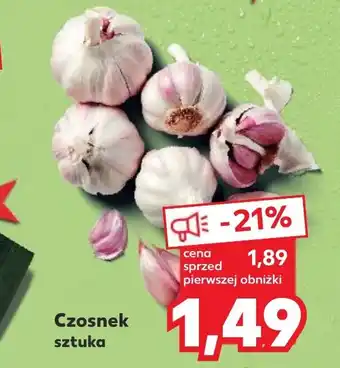 Kaufland Czosnek sztuka oferta