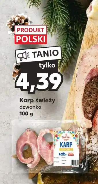 Kaufland Karp świeży 100 g oferta