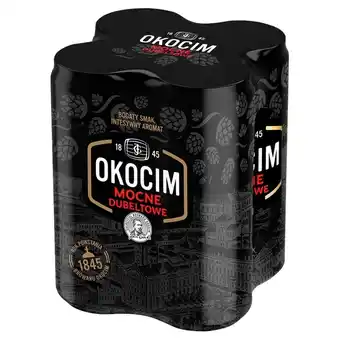 Auchan Okocim piwo jasne mocne dubeltowe 4 x 500 ml oferta
