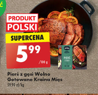 Biedronka Pierś z gęsi kraina mięs oferta