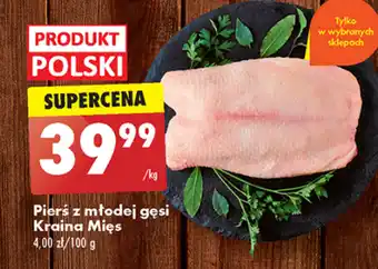 Biedronka Pierś z gęsi kraina mięs oferta