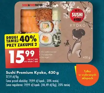 Biedronka Sushi 4 you oferta
