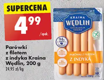 Biedronka Parówki kraina wędlin oferta