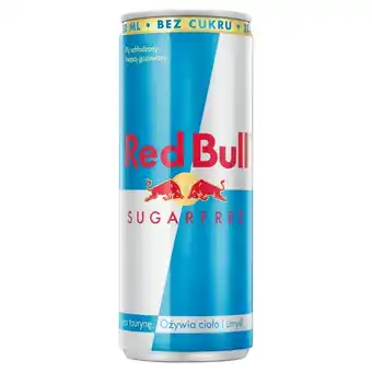 Biedronka Red bull napój energetyczny bez cukru 250 ml oferta