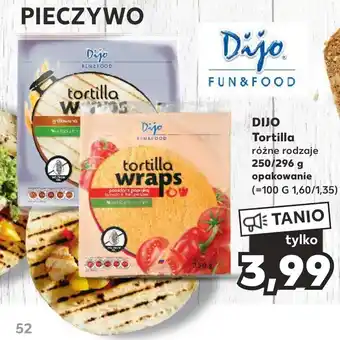Kaufland DIJO Tortilla 250/296 g oferta