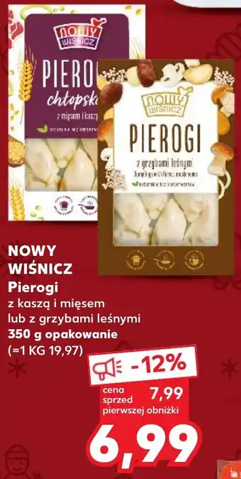 Kaufland NOWY WIŚNICZ Pierogi 350 g oferta