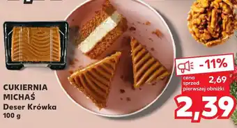 Kaufland CUKIERNIA MICHAŚ Deser Krówka 100 g oferta