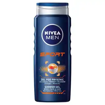 Stokrotka Market Nivea men sport żel pod prysznic 500 ml oferta